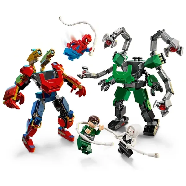 Constructor LEGO Mech Battle: Spider-Man vs Doc Ock Figuri/ Red photo 4