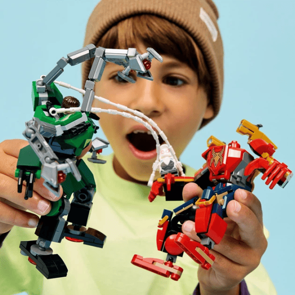 Constructor LEGO Mech Battle: Spider-Man vs Doc Ock Figuri/ Red photo 5
