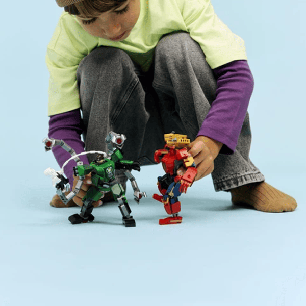 Constructor LEGO Mech Battle: Spider-Man vs Doc Ock Figuri/ Red photo 7
