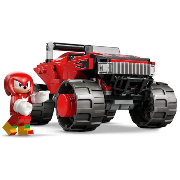 Constructor LEGO Silver's Car vs. Knuckles' Monster Truck Mașină/ Multicolor photo 4