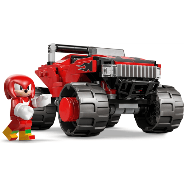 Constructor LEGO Silver's Car vs. Knuckles' Monster Truck Mașină/ Multicolor photo 4