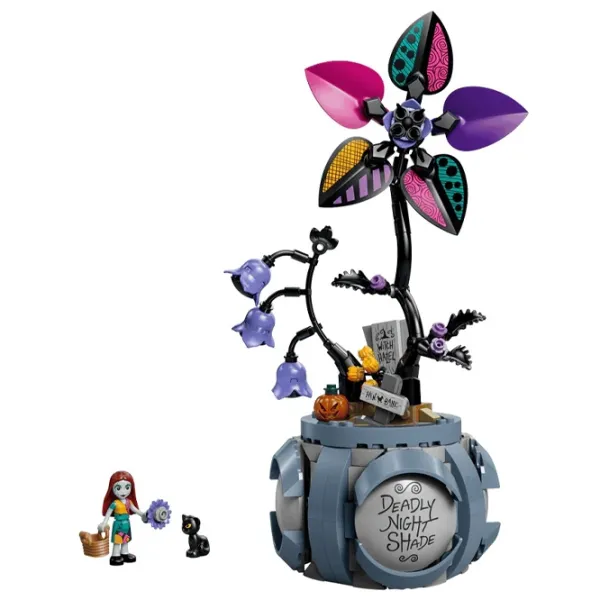 Constructor LEGO Sally's Flowerpot Flori/ Gray photo 3