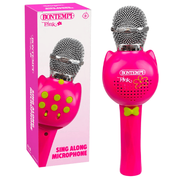 Микрофон Bontempi 412871 3 года / Розовый photo 3