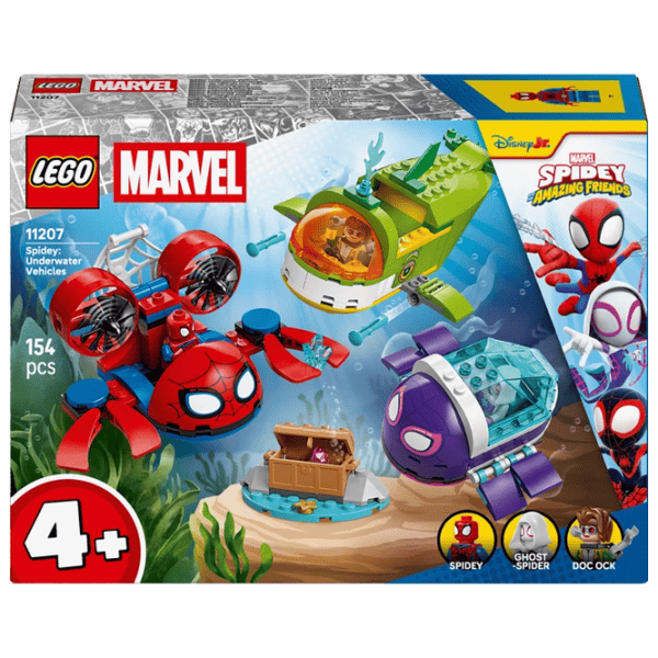 Constructor LEGO Spidey: Underwater Vehicles Clasic/ Red photo 1
