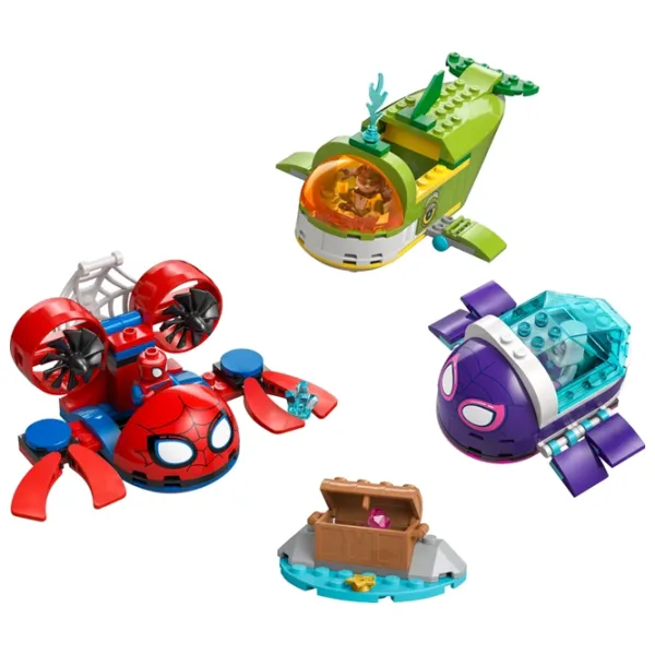 Constructor LEGO Spidey: Underwater Vehicles Clasic/ Red photo 2