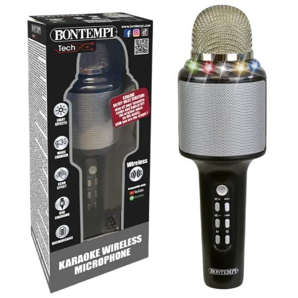 Микрофон Bontempi 485010 3 года / Черный photo 3
