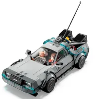 Constructor LEGO Time Machine Back To The Future Scenă din film/ Gray photo 5