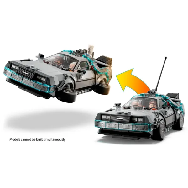 Конструктор LEGO Time Machine Back To The Future Сцена из фильма/ Серый photo 7