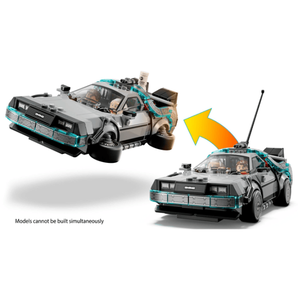 Конструктор LEGO Time Machine Back To The Future Сцена из фильма/ Серый photo 7