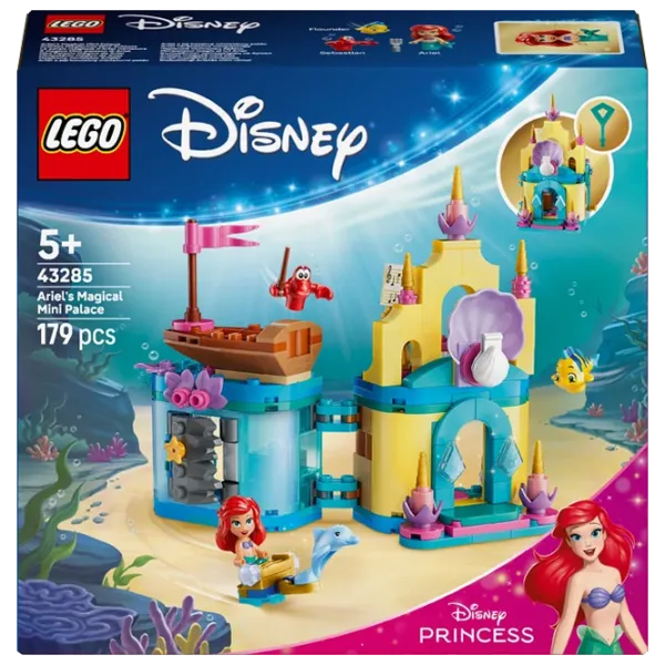 Constructor LEGO Ariel's Magical Mini Palace Scenă din film/ Blue photo 1