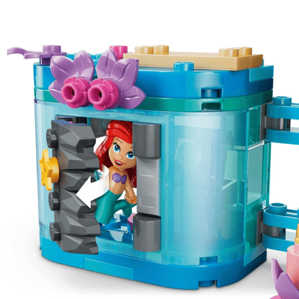 Constructor LEGO Ariel's Magical Mini Palace Scenă din film/ Blue photo 3