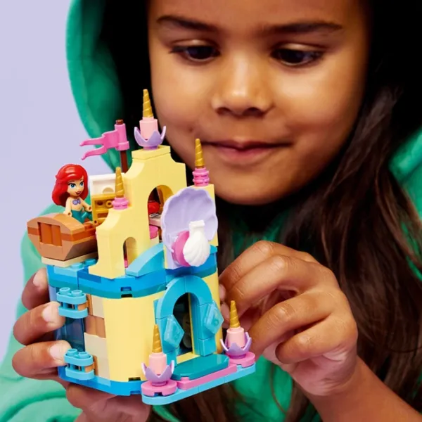 Constructor LEGO Ariel's Magical Mini Palace Scenă din film/ Blue photo 8
