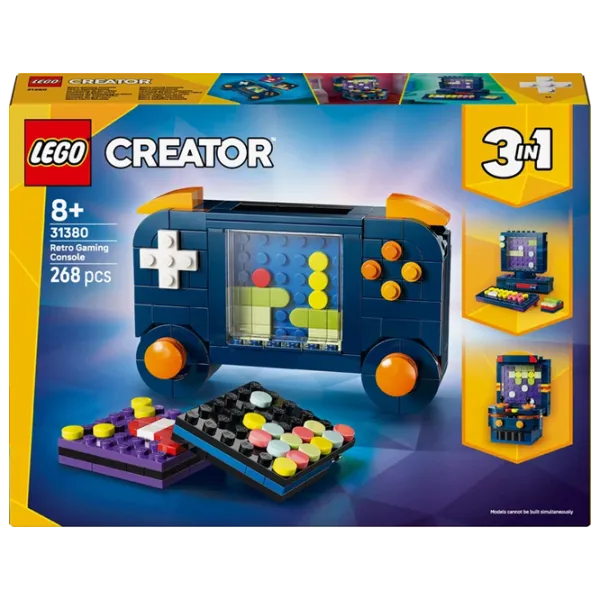 Constructor LEGO Retro Gaming Console Clasic/ Blue photo 1
