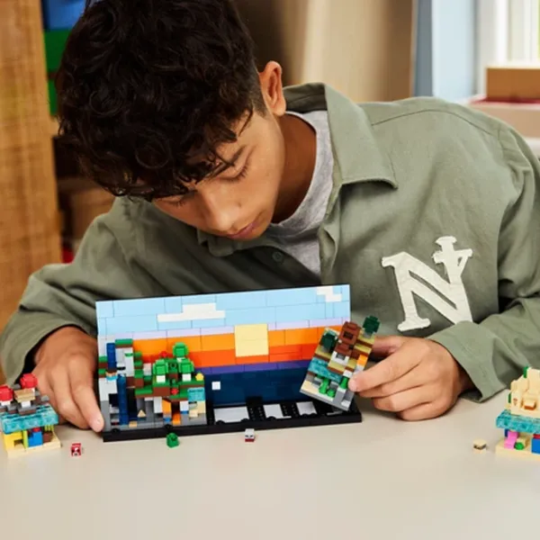 Constructor LEGO Mini Biomes Clasic/ Multicolor photo 4