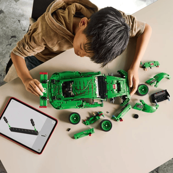 Constructor LEGO Porsche 911 GT3 R REXY AO Racing Mașină/ Green photo 7