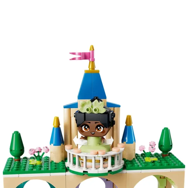 Constructor LEGO Mini Belle & Tiana with Castle Lacăt/ Beige photo 3