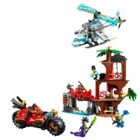 Constructor LEGO Ninja Vehicle Tree House Battle Clasic/ Red photo 5