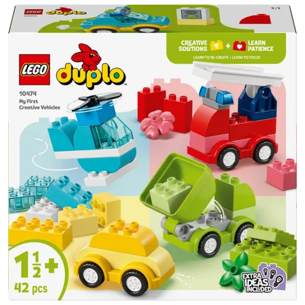 Constructor LEGO My First Creative Vehicles Mașină/ Multicolor photo 1