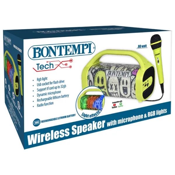 Караоке Bontempi 490230 3 года / Зеленый photo 2