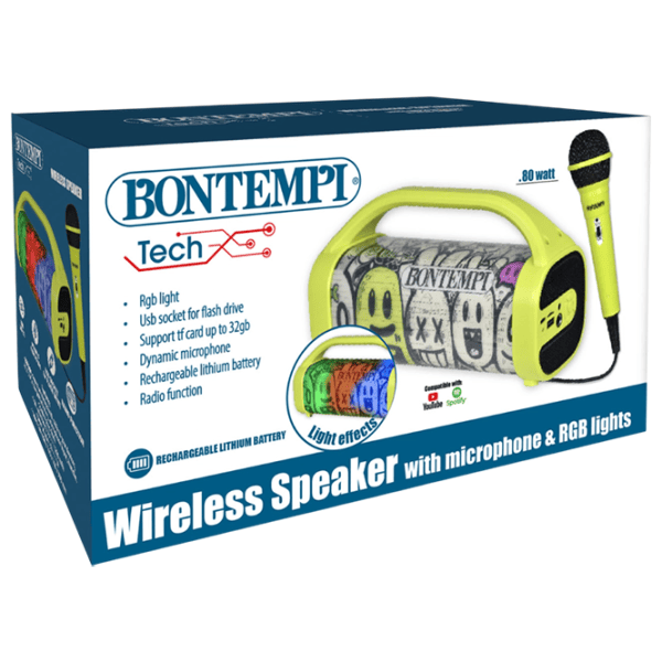 Караоке Bontempi 490230 3 года / Зеленый photo 2