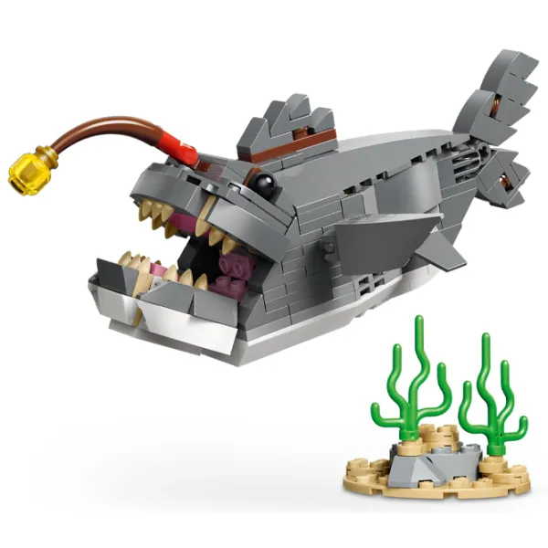 Конструктор LEGO Fierce Shark With A Treasure Chest Животные/ Серый photo 3