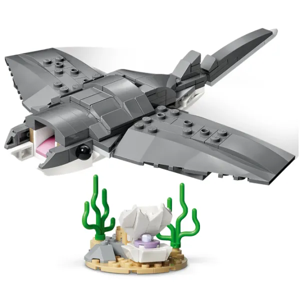 Конструктор LEGO Fierce Shark With A Treasure Chest Животные/ Серый photo 4