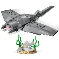 Constructor LEGO Fierce Shark With A Treasure Chest Animale/ Gray photo 4