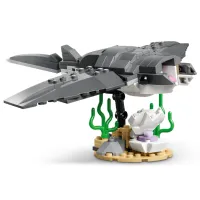 Constructor LEGO Fierce Shark With A Treasure Chest Animale/ Gray photo 5