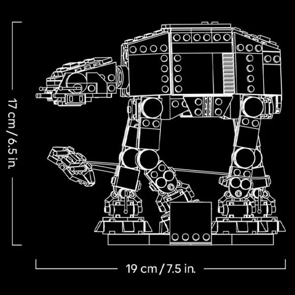 Constructor LEGO AT-AT Figuri/ Gray photo 4