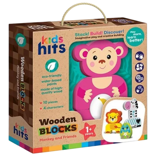 Constructor Kids Hits Monkey and Friends Clasic/ Pink photo 1
