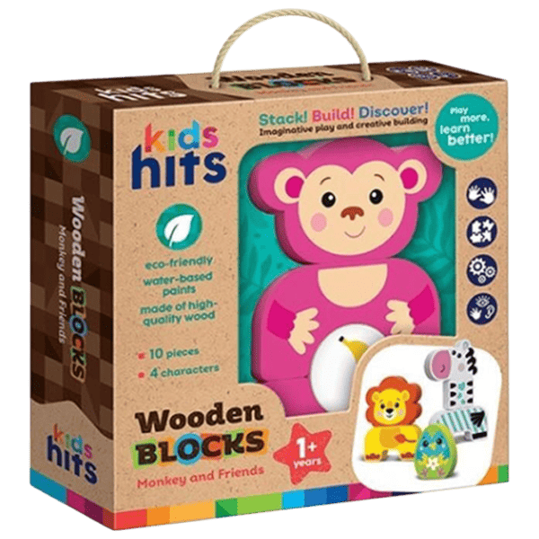 Constructor Kids Hits Monkey and Friends Clasic/ Pink photo 1