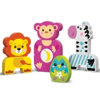 Конструктор Kids Hits Monkey and Friends Классический/ Розовый photo 2