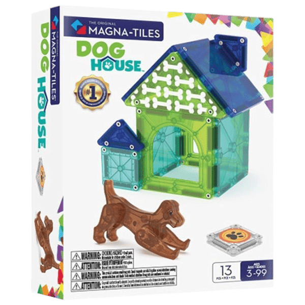Constructor Magna-Tiles Dog House Animale/ Green photo 1