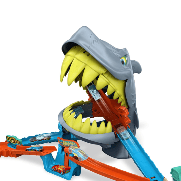 Авто-треки Mattel Shark Chomp Beach JHL96  / / Разноцветный Серый photo 3