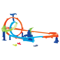 Авто-треки Mattel Rapid Launch Cyclone JHK73  / / Черный Оранжевый