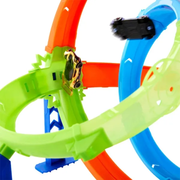 Авто-треки Mattel Rapid Launch Cyclone JHK73  / / Черный Оранжевый photo 3