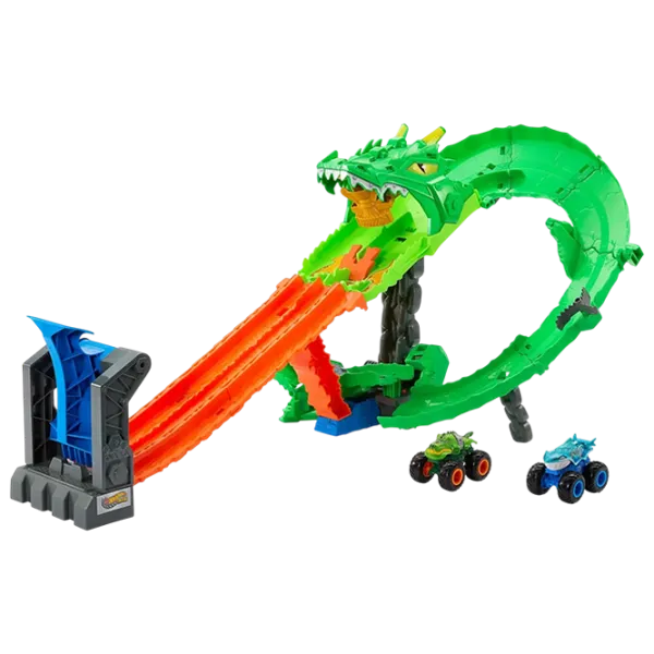 Авто-треки Mattel Monster Trucks JFR06  / / Разноцветный Зеленый photo 1