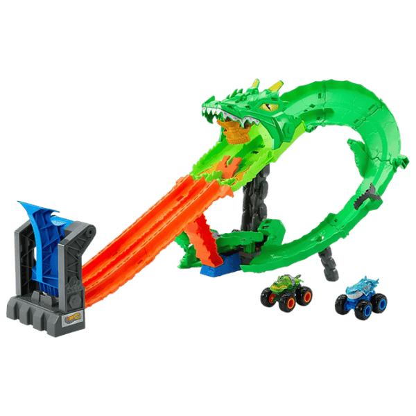 Авто-треки Mattel Monster Trucks JFR06  / / Разноцветный Зеленый photo 1