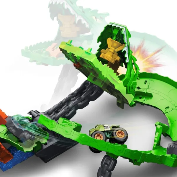 Авто-треки Mattel Monster Trucks JFR06  / / Разноцветный Зеленый photo 4
