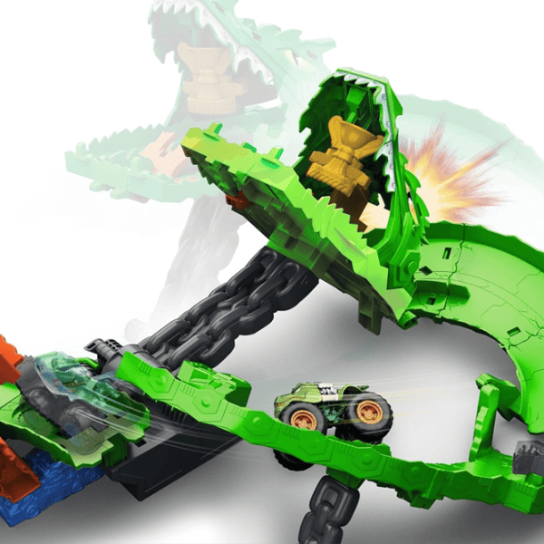 Авто-треки Mattel Monster Trucks JFR06  / / Разноцветный Зеленый photo 4