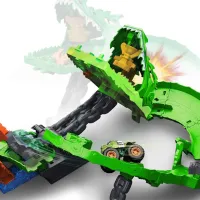 Pistă auto Mattel Monster Trucks JFR06 / / Multicolor Green photo 4