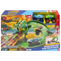 Pistă auto Mattel Monster Trucks JFR06 / / Multicolor Green photo 7