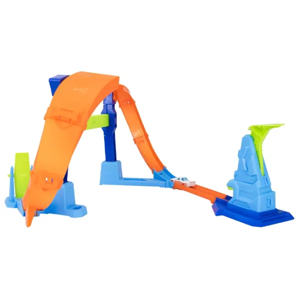 Авто-треки Mattel Corkscrew Jump Champion JLM91  / / Разноцветный Оранжевый photo 6