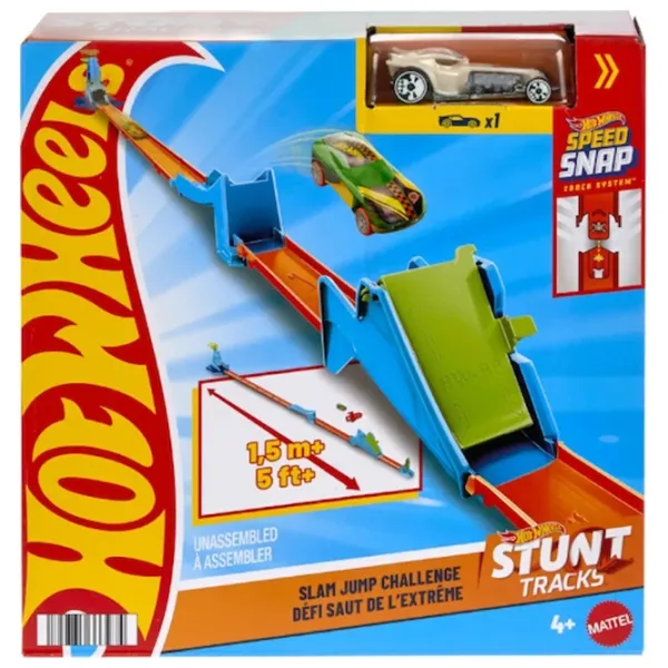 Pistă auto Mattel Slam Jump Challenge JHK76  / / Multicolor Orange photo 6