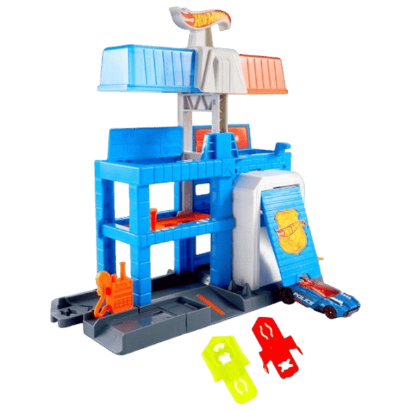 Pistă auto Mattel Downtown Police Tower JHL74  / / Multicolor Blue photo 1