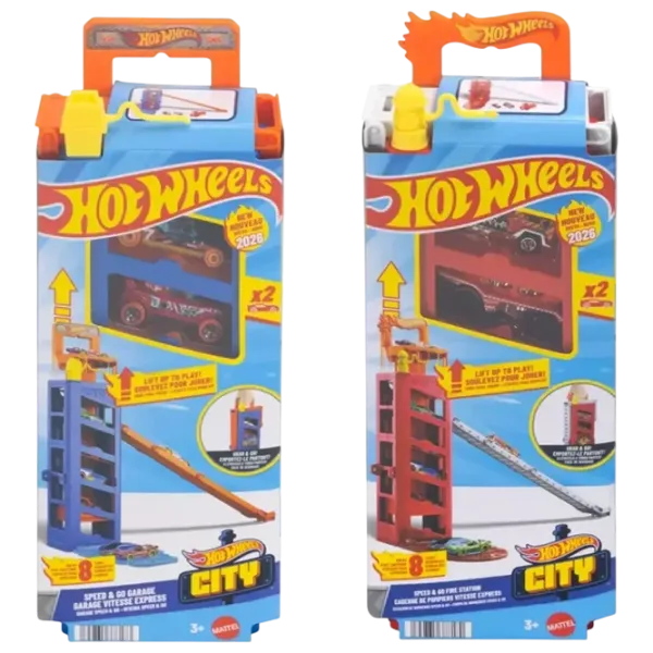 Авто-треки Mattel Speed & Go Garage JMJ52  / / Разноцветный Разноцветный photo 1