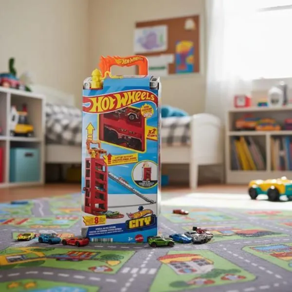 Авто-треки Mattel Speed & Go Garage JMJ52  / / Разноцветный Разноцветный photo 4