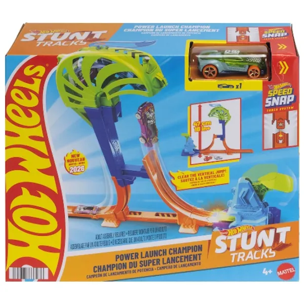 Авто-треки Mattel Power Launch Champion JHK75  / / Разноцветный Оранжевый photo 3