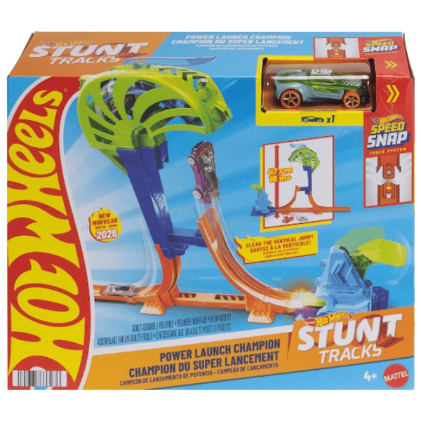 Авто-треки Mattel Power Launch Champion JHK75  / / Разноцветный Оранжевый photo 3