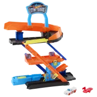 Авто-треки Mattel Transforming Stunt Garage JHL94  / / Разноцветный Оранжевый